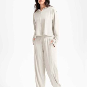 leggings ហាត់ប្រាណពណ៌ប្រផេះ RUXI
