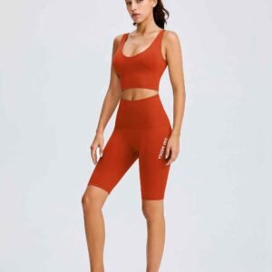 leggings យូហ្គាគ្មានថ្នេរ RUXI