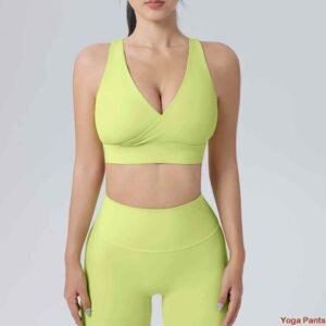 ខោយូហ្គាពណ៌បៃតងអូលីវ RUXI jz395