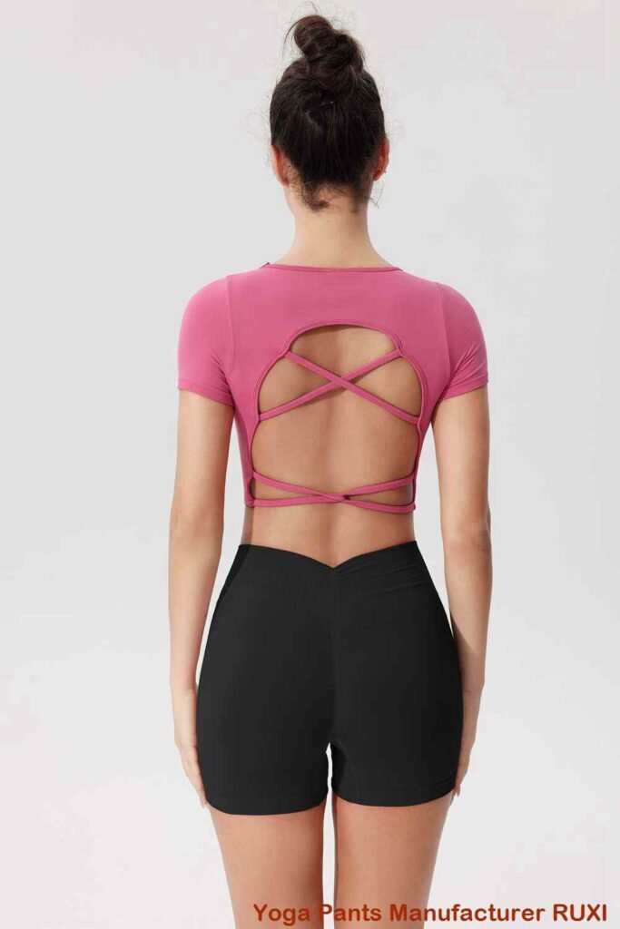 ខោខ្លីយូហ្គាជាមួយហោប៉ៅ RUXI jz95