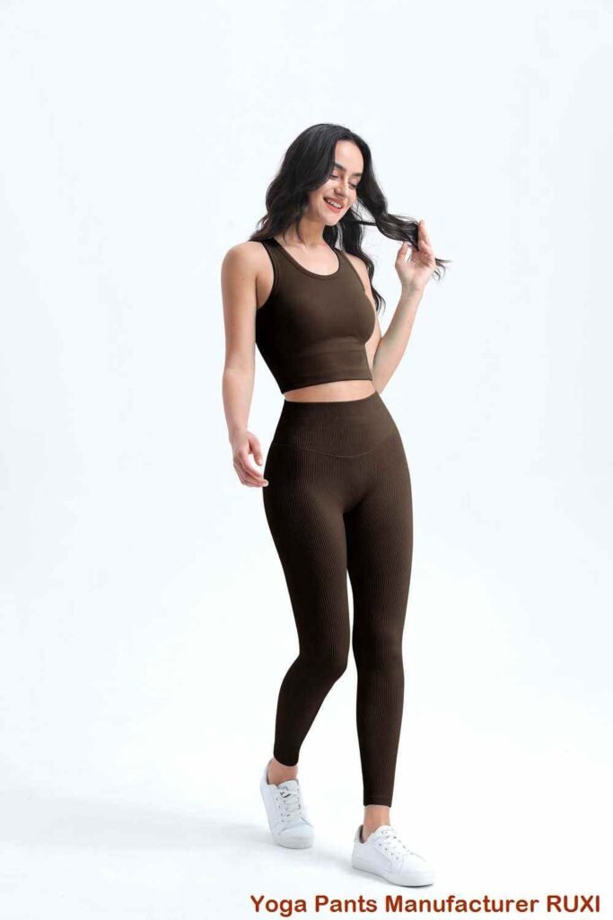 leggings ហាត់ប្រាណរាង RUXI jz736