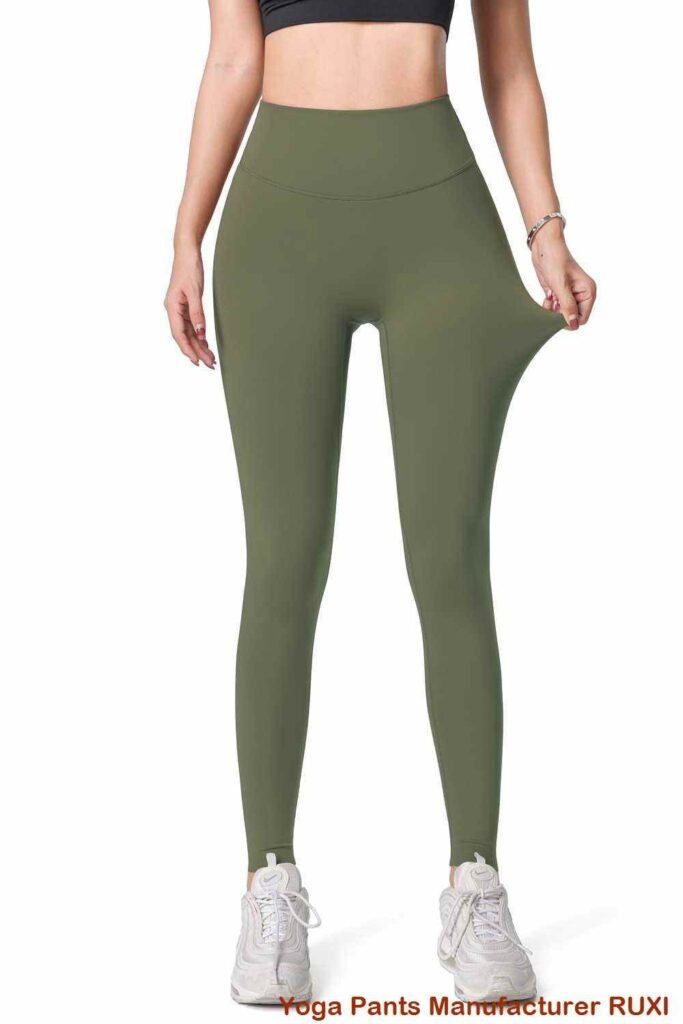 ខោយូហ្គា capri ជាមួយហោប៉ៅ RUXI